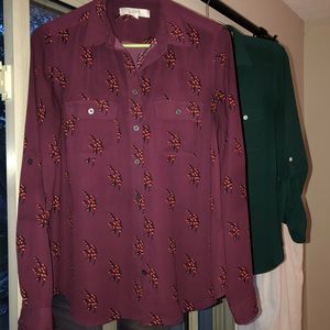 LOFT Acrylic Button Down